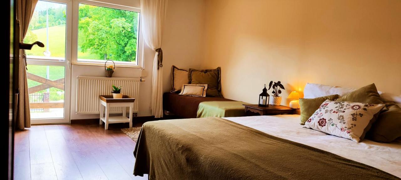 Gorski Widok Karpacz Apartamenty I Pokoje- Salon Kominkowy Kültér fotó