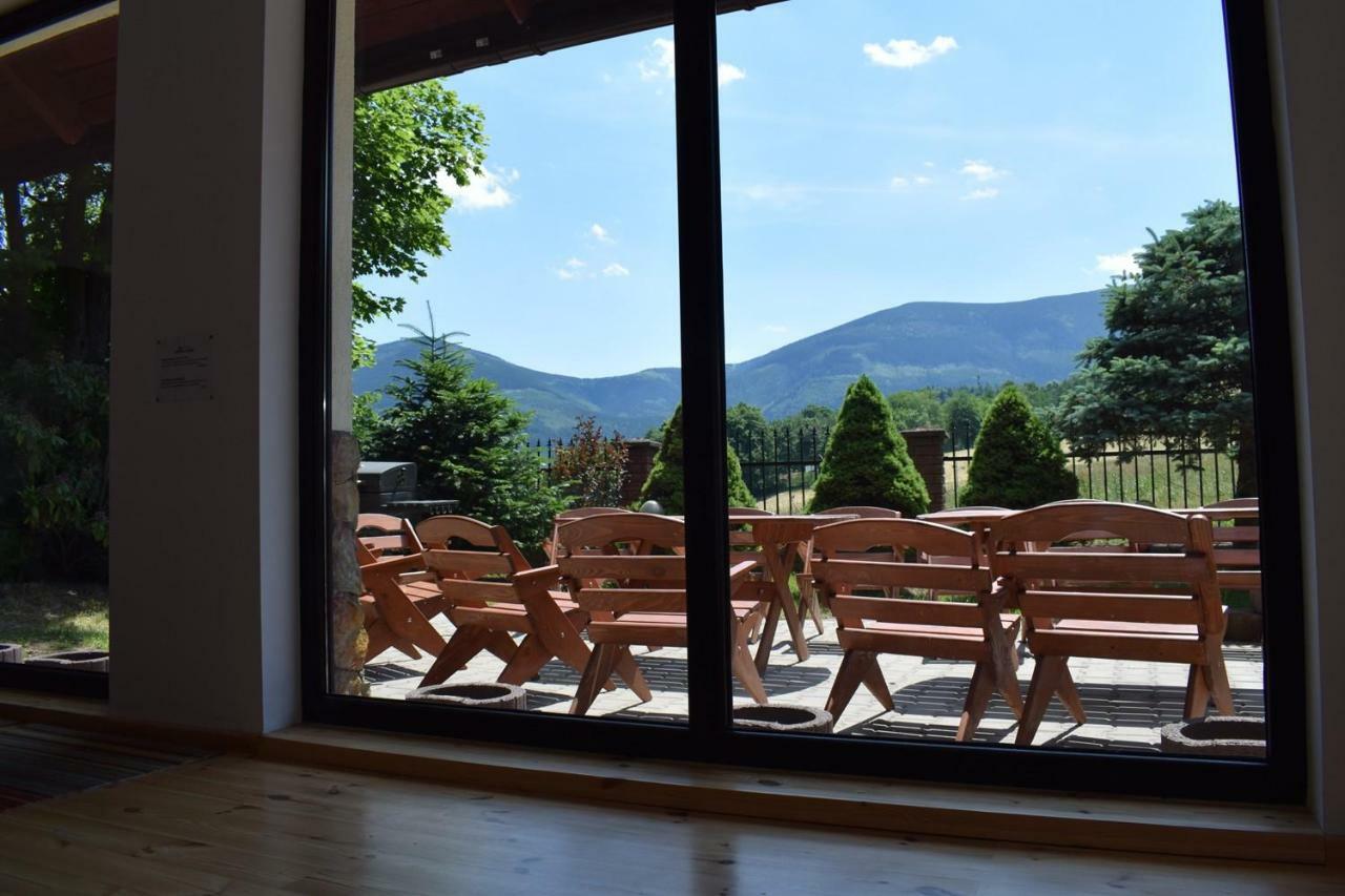 Gorski Widok Karpacz Apartamenty I Pokoje- Salon Kominkowy Kültér fotó