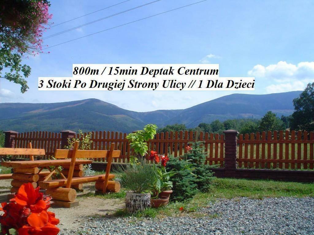 Gorski Widok Karpacz Apartamenty I Pokoje- Salon Kominkowy Kültér fotó